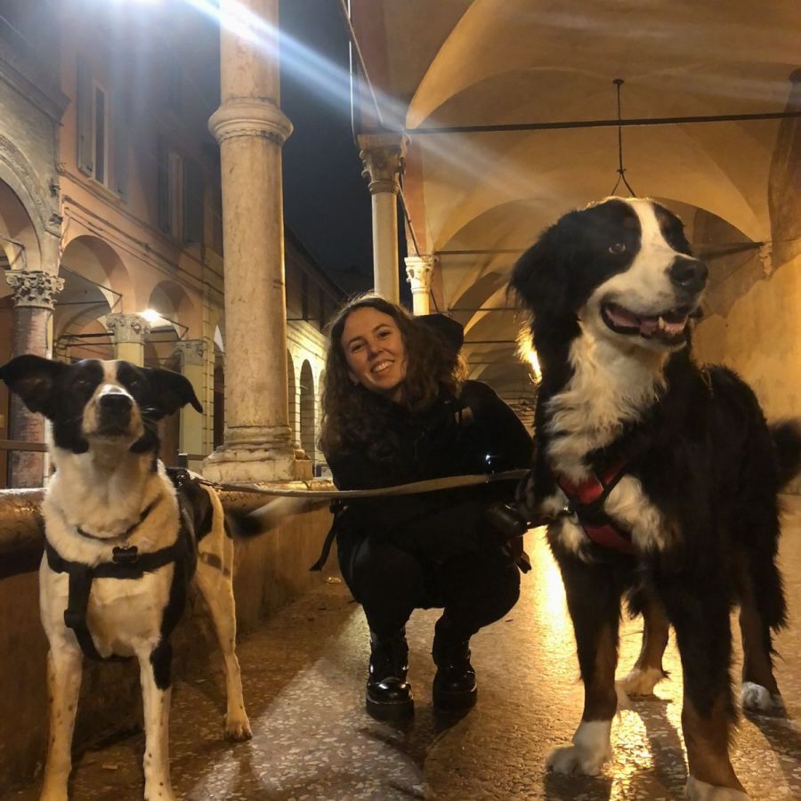 Giulia Dog Sitter Roofus Bologna